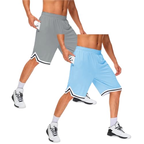 Pantalon court fitness été respirant avec poches pratiques pour course et entraînement