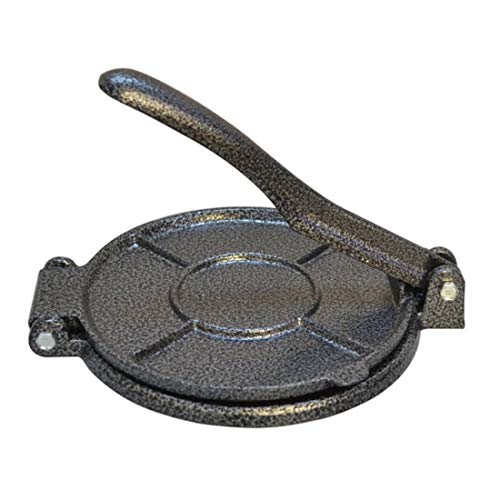 Tortilla Press 7.2'' Heavy Gauge Cast Iron Tortilla Pataconera Roti Flatbread Pita Press Flour Corn Tortilla Press Maker