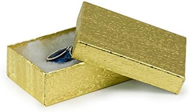 Gold Foil Jewelry Box #32 (Case of 100)