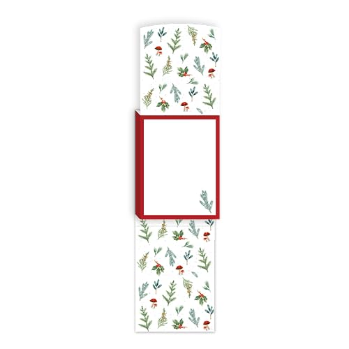 Image of Punch Studio Woodland Elk Holiday Pocket Notepad (50556)