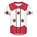 Vnurnrn Burundi Flag Mens Baseball Button Down Jersey Hipster Hip Hop T Shirts