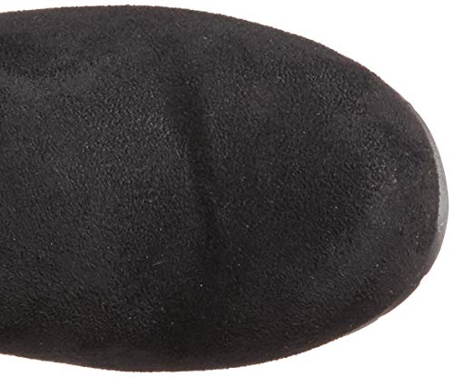 Kenneth Cole Reaction Women's Tip Dress Wedge Heel Tall Shaft Boot Knee High, Black Microsuede, 6 M Us #TOP4