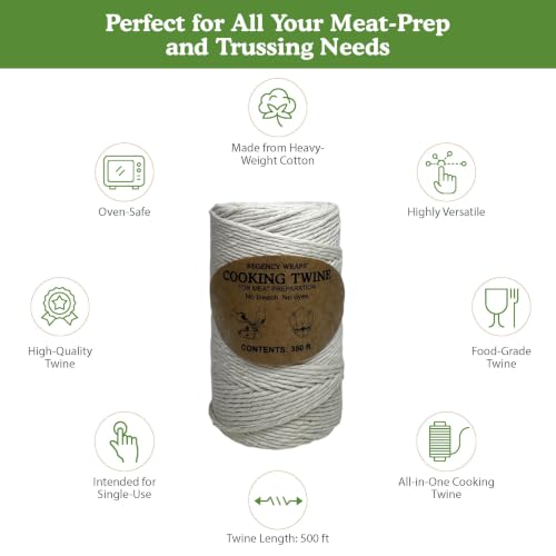 Image of Regency Wraps Butchers Cooking Twine,350ft, Heavy 16 Ply, 2.4mm, Food Safe