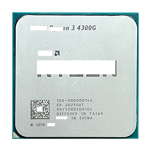4300G R3 4300G 3.8GHz NAbhRA 8 Xbh 65W CPU vZbT[ L3=4M 100-000000144 \Pbg AM4