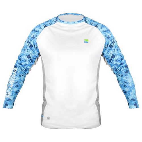 T-Shirt Long Sleeve Preston Innovations pour Pêcher Confortablement au Soleil