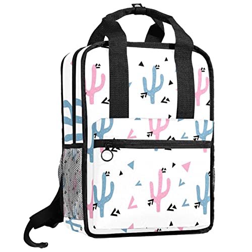 Sac à dos d'été pour garçons léger et robuste au motif flamants roses et taille unique