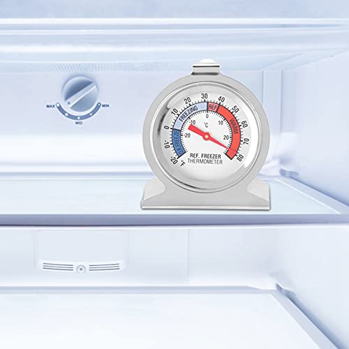 Termómetro de Congelador Doméstico y Médico para Almacenamiento en Frío, Hielera, refrigeración: Medición Precisa de Temperatura para Congeladores y Refrigeradores