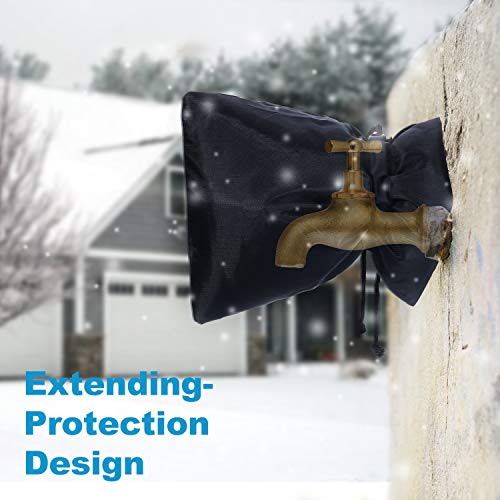 image for HOMMAND Outdoor Faucet Cover for Winter, 9