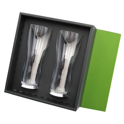 [ガラス超えに挑んだ]樹脂製 ビアグラス 2脚 (化粧箱入り)