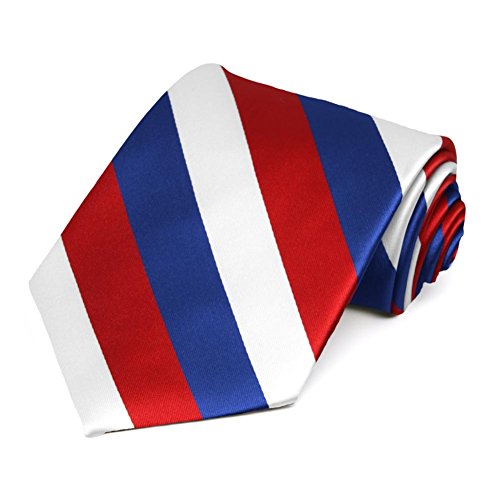 Image of tiemart Men's Striped Tie Standard Length