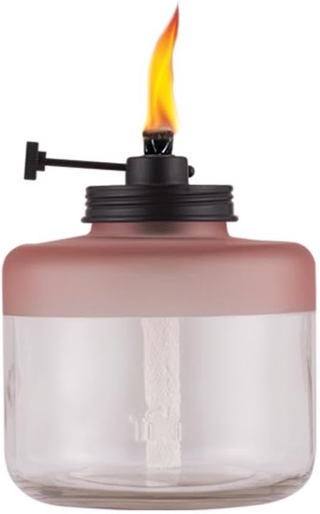 Lamplight Farms Linterna de exterior Tiki Metal de 65 pulgadas 1 pk - Caja de 1