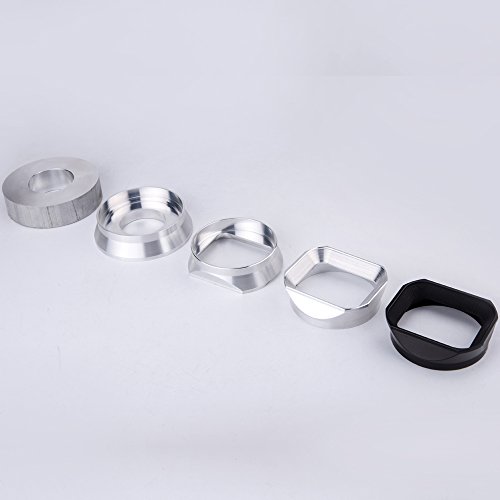 Image of JJC Metal Lens Hood Shade for Fujifilm XF 23mm F1.4 R, XF 56mm F1.2 R Lens | Bayonet, Replaces Fuji LH-XF23 Lens Hood, with Protective Hood Cap(Not for XF 23mm f1.4 LM WR or XF 56mm f /1.2 R WR lens)