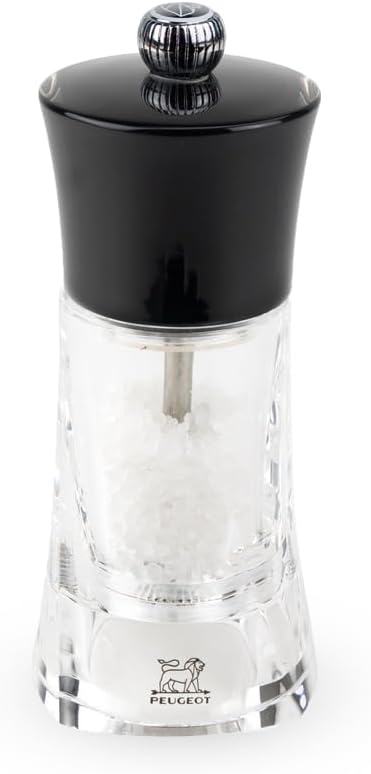 Peugeot Molene Salt Mill, 5.5-Inch, Black
