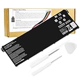 AC14B8K Laptop Battery for Acer Aspire R3-131T R5-471T R5-571T R5-571TG E3-111 E3-112 ES1-511 ES1-512 ES1-531 ES1-520 ES1-111M R7-371T R7-372T V3-111 fits KT.0040G.004, KT0030G.004, 3ICP5/57/80