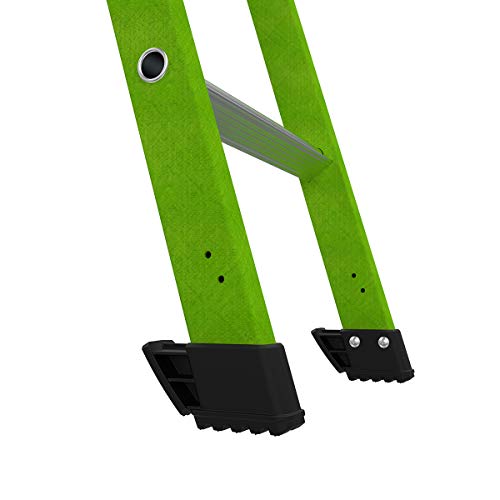 Little Giant Ladders, King Kombo, Professional, 6 Ft. A Frame, 10 Ft. Extension, Single Hinge, Fiberglass, Type 1AA, 375 lbs Weight Rating, (13906-001)