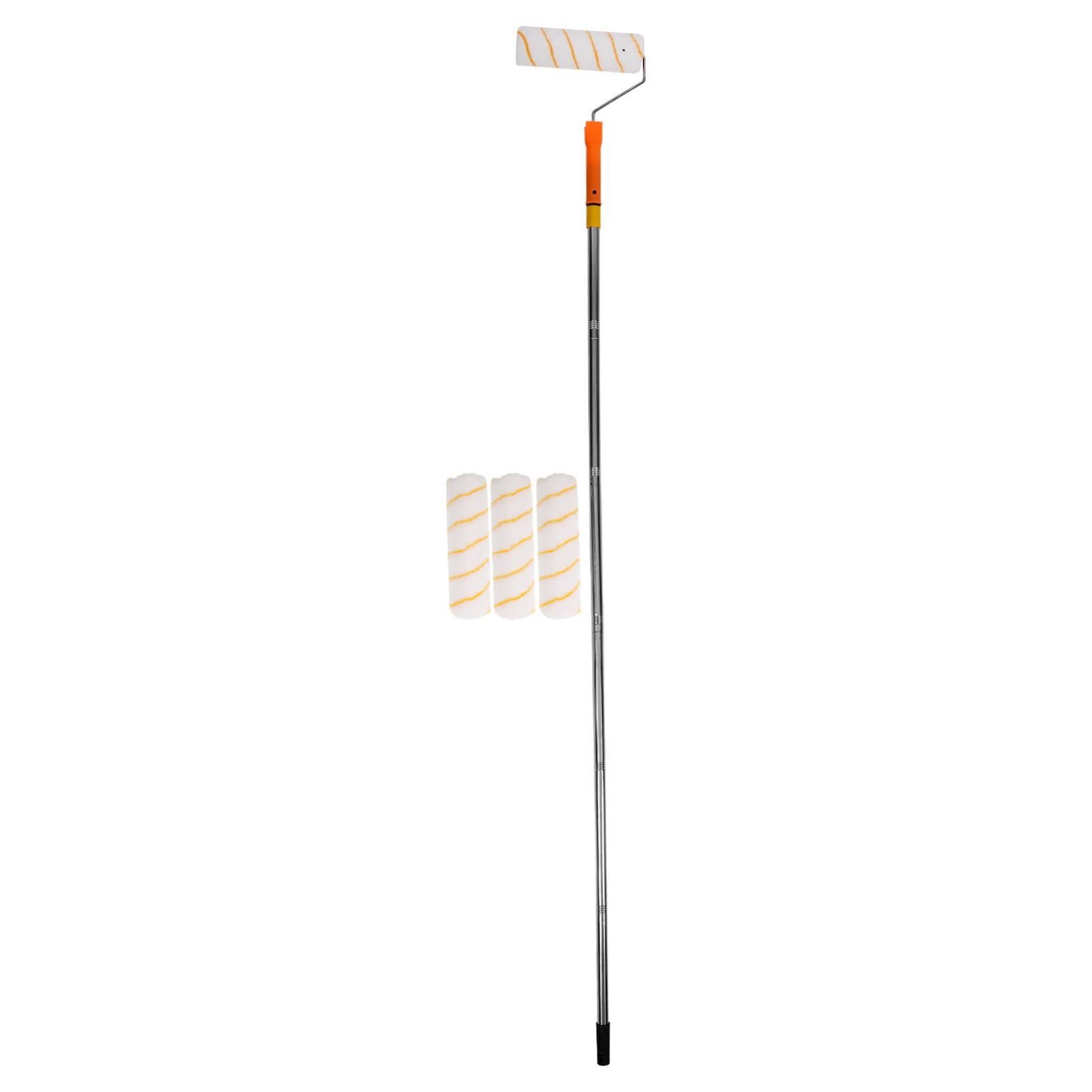 Gadpiparty 1ensemble Peinture Avec Tige Télescopique Manchons Outils Pratiques Pour Peinture Intérieure Et Extérieure