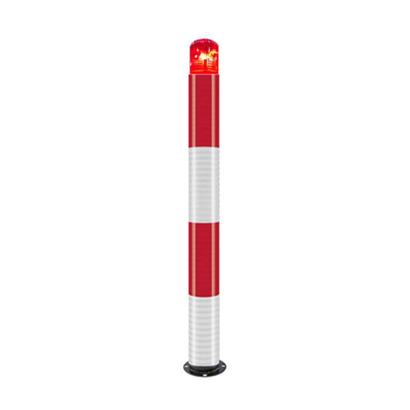 Borne de sécurité LED solaire pour empêcher le stationnement abusif sur emplacement réservé