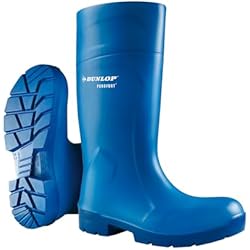 Bota De Agua Dunlop Purofort Thermo S5 Dunlop purofort multigrip safety azul, botas de agua de trabajo, color azul, talla 44