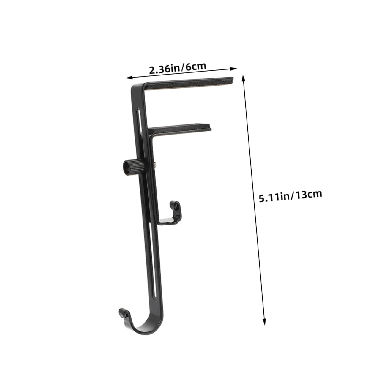 Cabilock 2pcs Telescopic Hook Christmas Stocking Holders for Mantle Fireplaces Decorative Hangers Heavy Duty Iron Hooks for Holiday Decorations