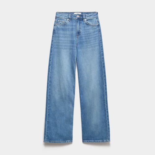 Image of Marks & Spencer Wide Leg High Waisted Jeans