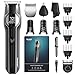 Kensen Manscape Dual Speed Body Hair Trimmer Men 4-in-1 Beard Trimmer Men, 210 Mins Usage Time Rechargeable Body Shaver for Hair/Beard/Ball/Groin, Waterproof Cordless Male Grooming Kit for Pubic Hair