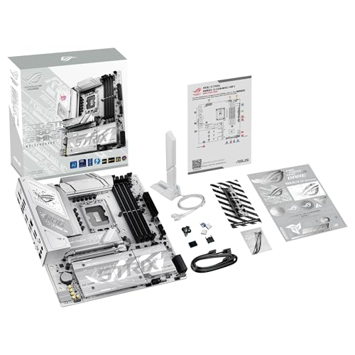 ASUS ROG Strix B860-G Gaming WiFi, Placa Base mATX, preparada para PC con IA Avanzada, 14+1+2+1 etapas de Potencia, Ranuras DDR5, PCIe 5.0, Cuatro Ranuras M.2, WiFi 7, AI Networking II, Aura Sync RGB - imagen 15