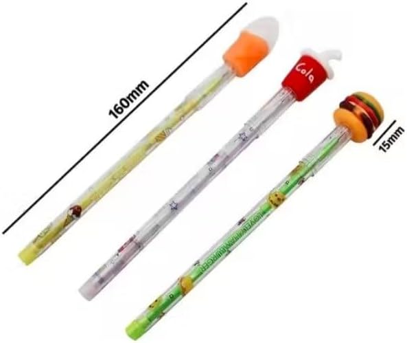 Pack of 8Pc Fast Food Colorful Pencils for Boys and Girls,Party,Return Gifts Pencil z