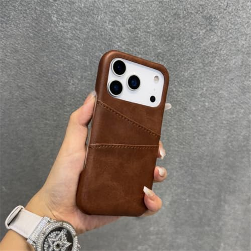 Coque antichoc pour iPhone 12 de luxe rétro marron avec protection premium