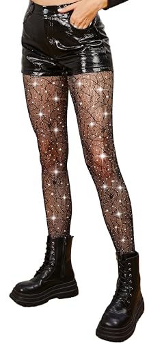 Women’s High-Waist Fishnet Stockings for Daily Wear, Parties, Dance, Halloween, Cosplay & Plus Size Club Outfits