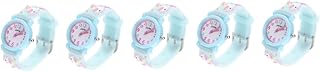 5Pcs Relógios De Quartzo Meninos Relógios Digitais Para Meninas Relógio De Silicone Menino Relógios De Desenho Animado Crianças Relógios Infantis Relógios Meninas Relógio De