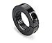 Ruland Manufacturing Co Inc TCL-16-12-F Shaft Collar - TCL Series, One Piece - Clamp, Steel - 1215 Lead-Free, Threaded Bore, 1.0000-12 TPI in ID, 1.7500 in OD.5000 in Wide