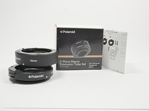 Polaroid Auto Focus DG Macro Extension Tube Set (10mm, 16mm) For Panasonic