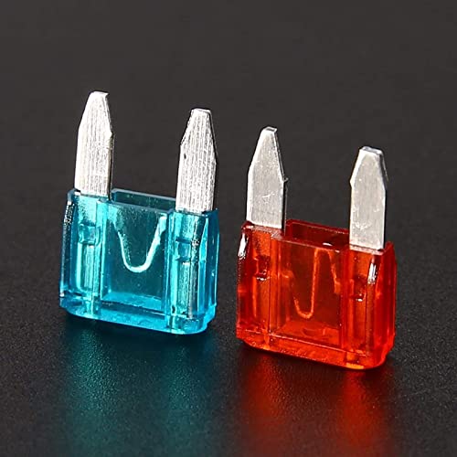 Fusibles de coche mini con cuerpo transparente de 5A a 30A para identificar fallos rápido 5