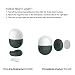 YQHWLKJ Cápsula Sensor inalámbrico Led Luz de noche Batería USB Lámpara de...