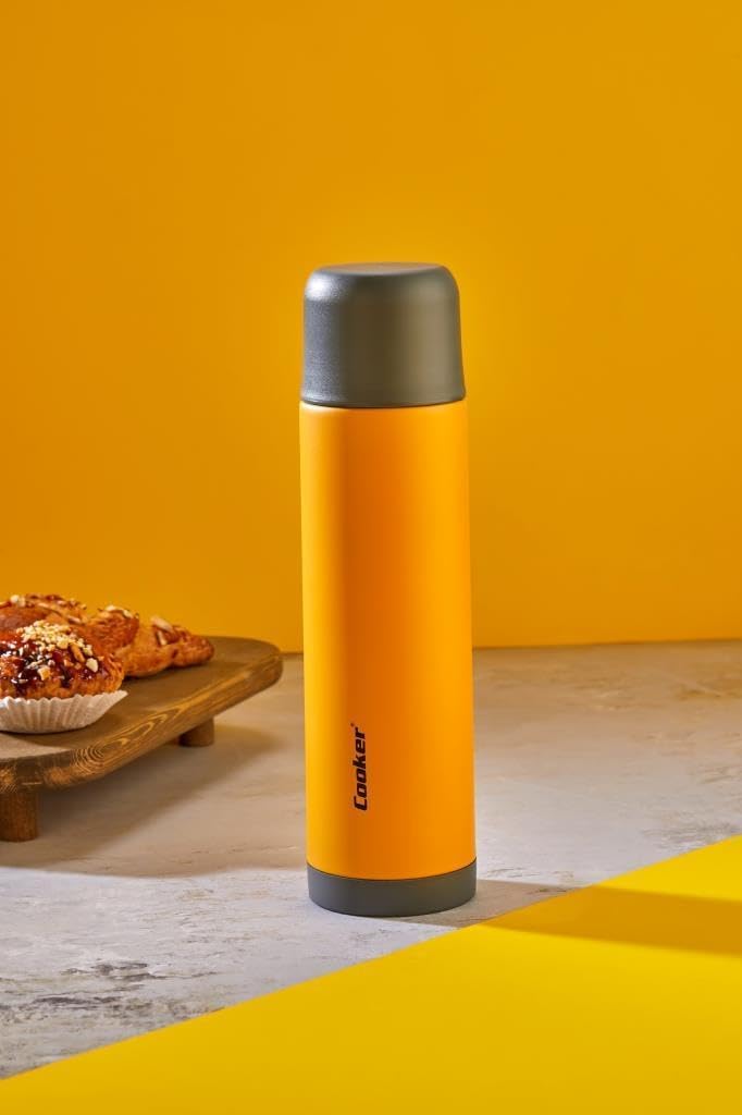 Cooker CKR2001 Trend 0,50 Lt Çelik Çift Katlı Termos Turuncu