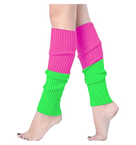 Image of Warm Woolen Socks For Women Solid Leg Covers Socks For Autumn And Winter Knitting