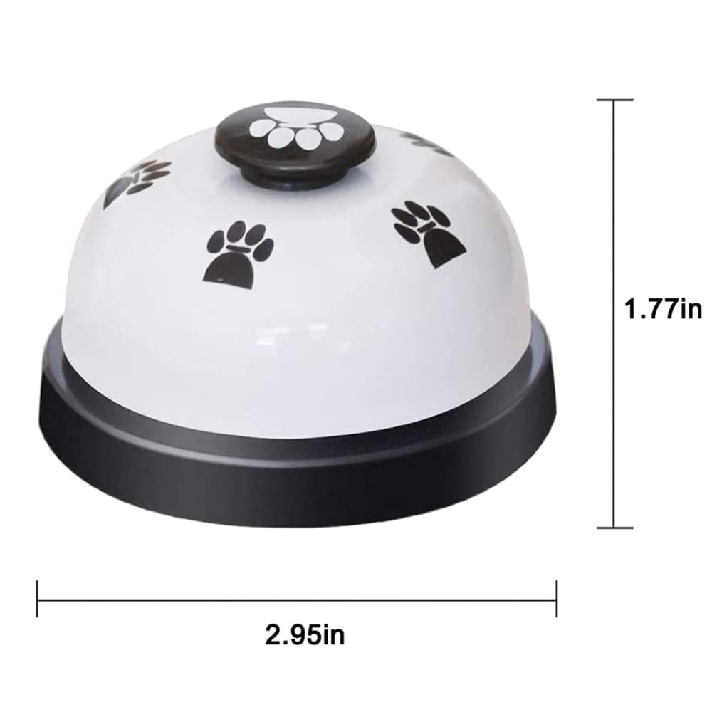 Campanelli per Animali Domestici,2 pezzi Campane Per Addestramento Animali Domestici Campanelli per Vasino per Cuccioli per Addestramento e Comunicazione