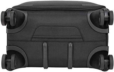 Targus Corporate Traveler 4-Wheeled Roller Bag for 15.6-Inch Laptop Compartment, Black (CUCT04R)