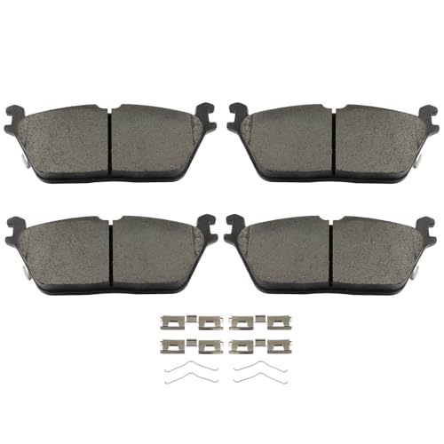 Image of SCITOO D2169-9414 Disc Brake Pads Sets Rear Ceramic Brake Pads w /Hardware