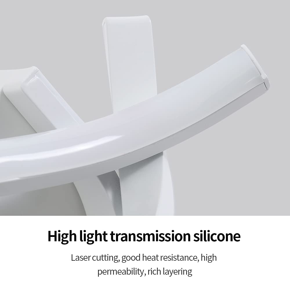 Comely Lampada da Parete LED, Bianco 22W Applique da Parete Interno Moderno, Lampada a Muro 2500LM per Camera da Letto Soggiorno Corridoio Sala da Pranzo, Luce Bianca Fredda 6500K