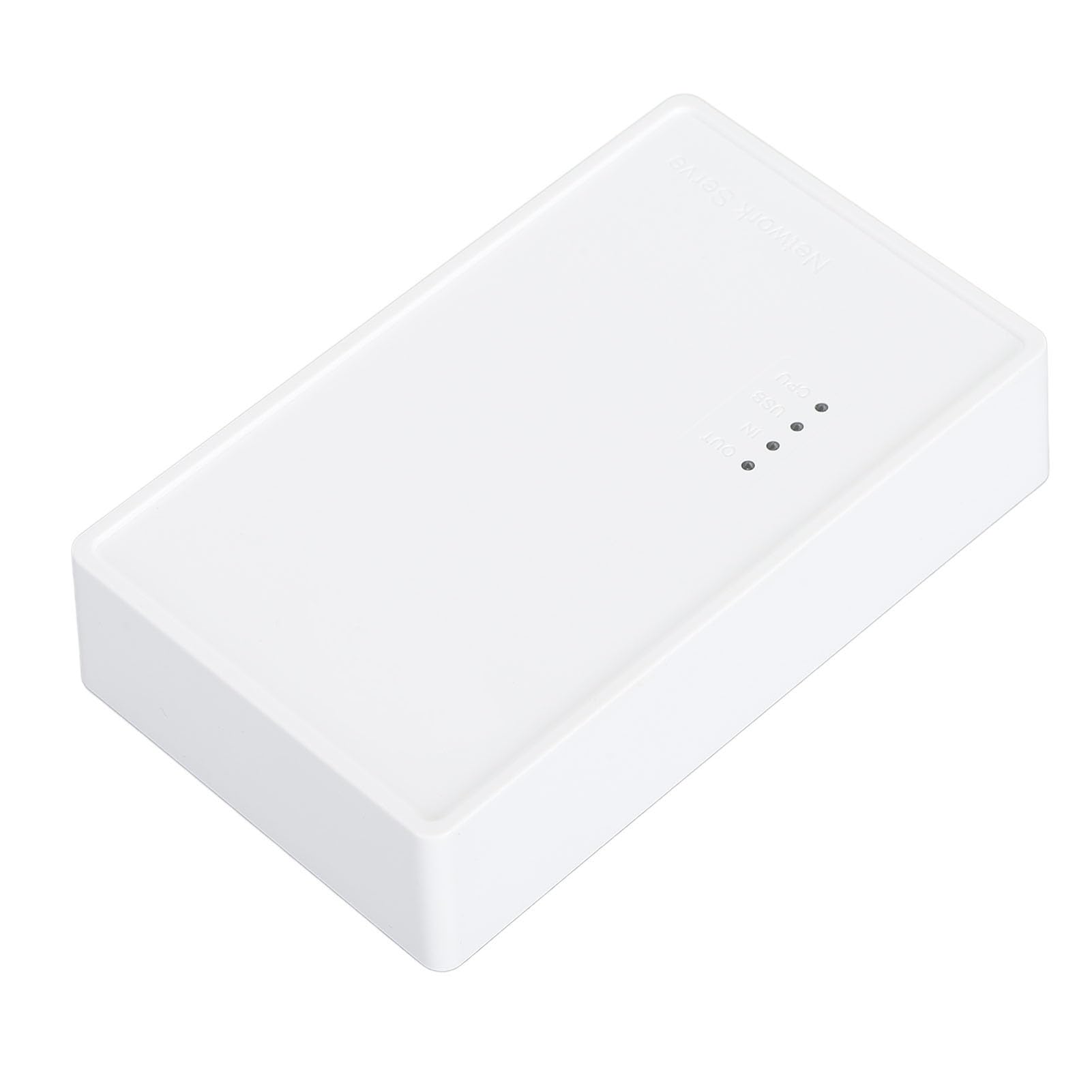 USB2.0 Wireless Print Server 480 Mbps Server di stampa WiFi USB ad alta velocità con Bridge LAN da 10/100 Mbps per la scuola di casa Multi utenti White ABS
