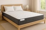Sleep Concepts Memory Foam Mattress 7" Hybrid Spring, 91 cm Single, 137 cm Double, 152 cm King, 183 cm Super King. (Double)