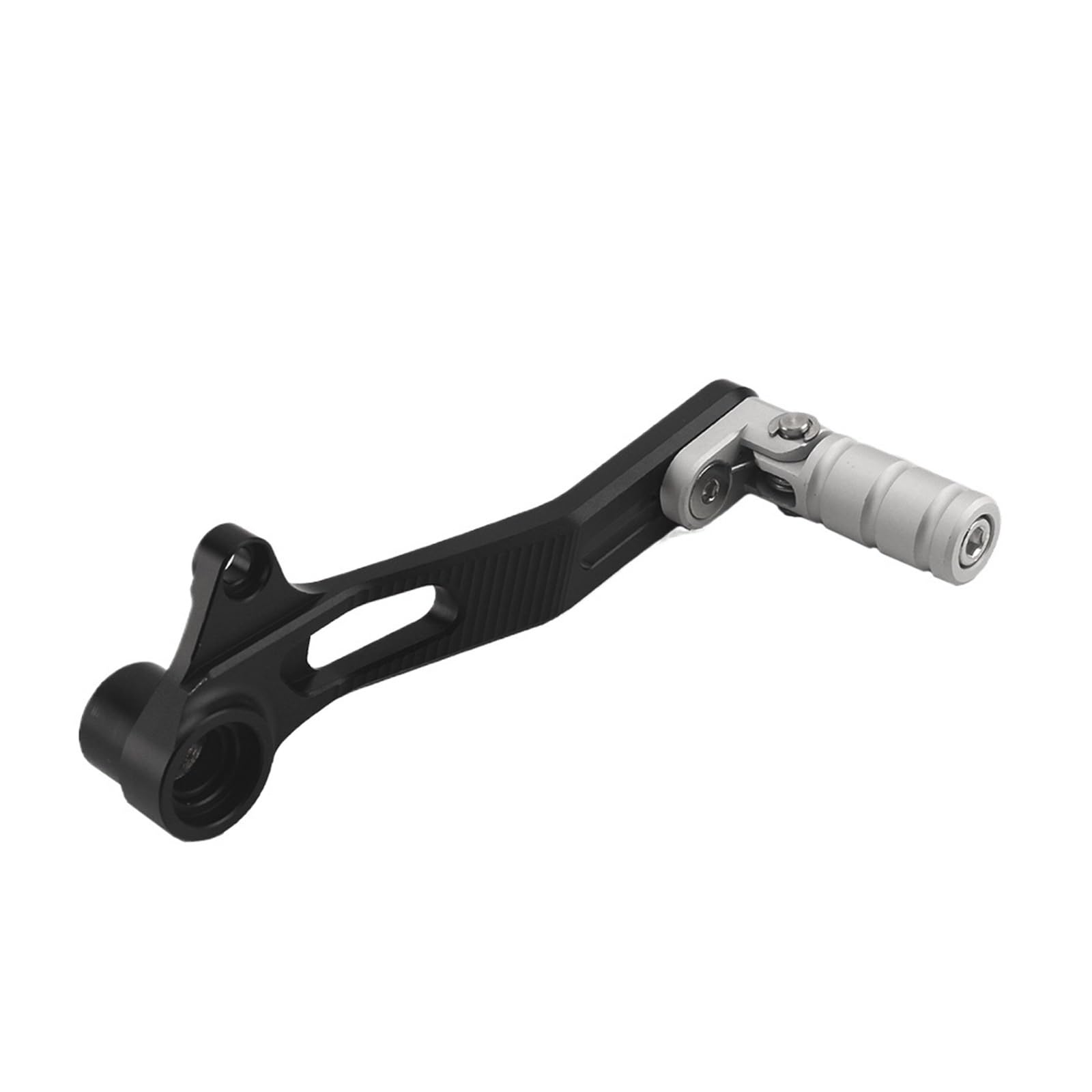 Hewpngs Black Motorcycle Gear Lever For Du&Cati Multistrada 950 950S 1260 1260S Adjustable Clutch Lever Shift Lever Rod Quick Shifter Silver Shifts Levers