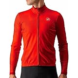 castelli Herren PERICOLO Jersey FZ T-Shirt, rot, L