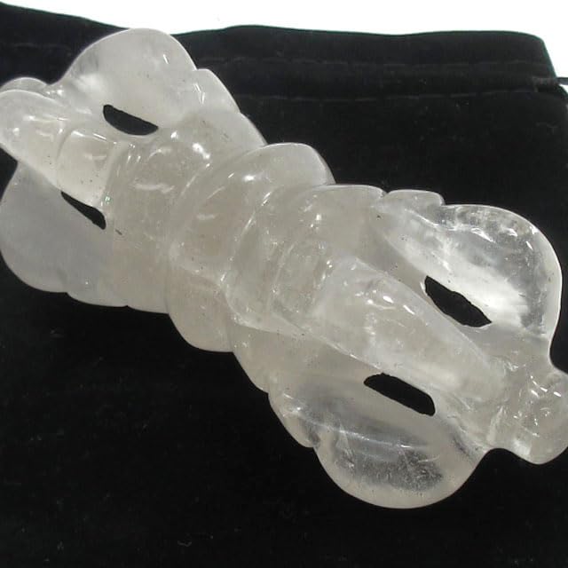 水晶　クリスタル　ヒマラヤ産　バジュラ 密教法具　お守り　チベット　ドルジェ 水晶 クリスタル ヒマラヤ産 バジュラ 密教法具 お守り チベット