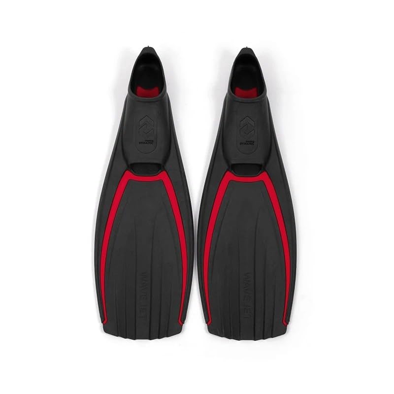 DYNAMIC NORD Diving FINS FF-15 FULL FOOT RED