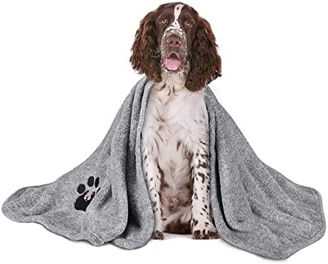 Dogvingpk Dog Towel Super Absorbent Soft Microfiber Pet Bath Groo...