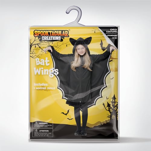 Disfraz de Murciélago Vampiro para Niñas L miniatura 6
