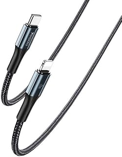 V Volt – CA95 Type-C to Leghtning Fast Charging Cable 3A 1.2m for Data Transfer and Phone Charging, Compatible with Smart Devices, High Performance