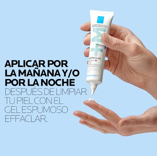 La Roche Posay Tratamiento corrector facial, Antiacné, Combate las manchas, los puntos negros y las imperfecciones, Con efecto anti-recaída, Con niacinamida, Effaclar Duo+M, 40 ml - imagen 7